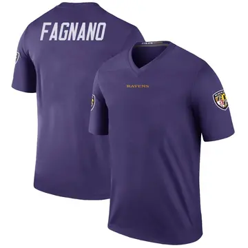Purple Youth Joe Fagnano Baltimore Ravens Legend Color Rush Jersey