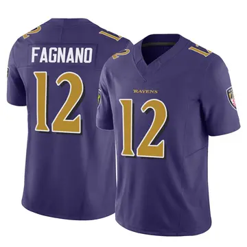 Purple Youth Joe Fagnano Baltimore Ravens Limited Vapor F.U.S.E. Jersey