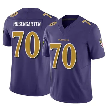 Purple Youth Roger Rosengarten Baltimore Ravens Limited Vapor F.U.S.E. Jersey
