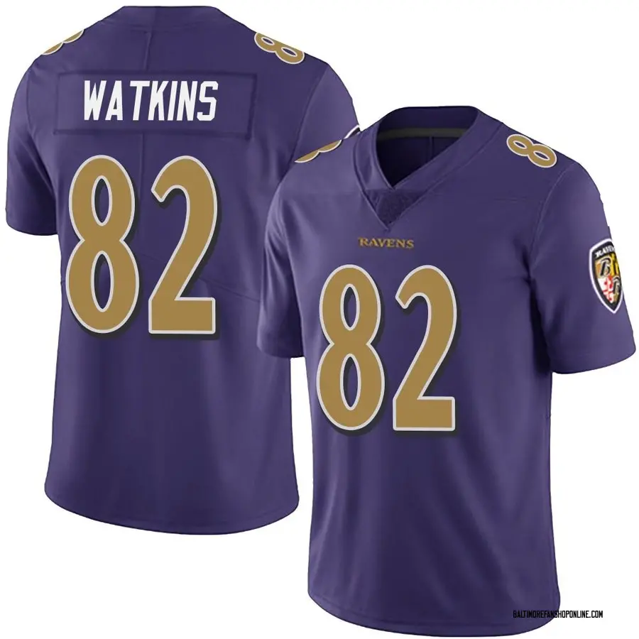 Purple Youth Sammy Watkins Baltimore Ravens Limited Team Color Vapor Untouchable Jersey