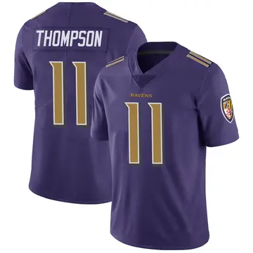 Purple Youth Skylar Thompson Baltimore Ravens Limited Color Rush Vapor Untouchable Jersey