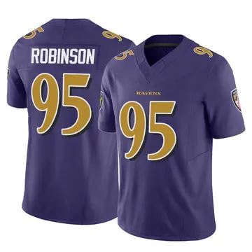 Purple Youth Tavius Robinson Baltimore Ravens Limited Vapor F.U.S.E. Jersey