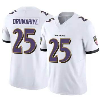 White Men's Amani Oruwariye Baltimore Ravens Limited Vapor F.U.S.E. Jersey