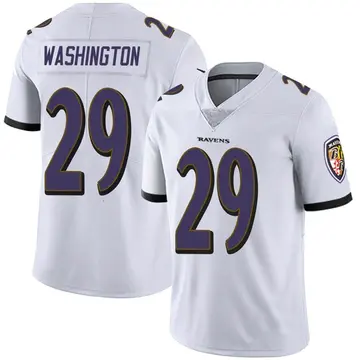 White Men's Ar'Darius Washington Baltimore Ravens Limited Vapor Untouchable Jersey