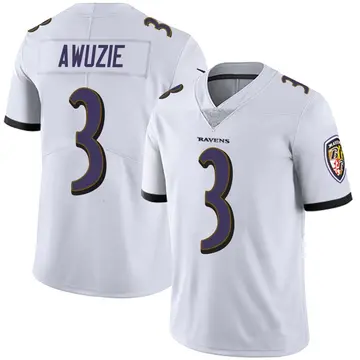 White Men's Chidobe Awuzie Baltimore Ravens Limited Vapor Untouchable Jersey