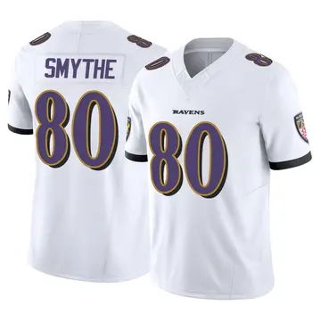 White Men's Durham Smythe Baltimore Ravens Limited Vapor F.U.S.E. Jersey