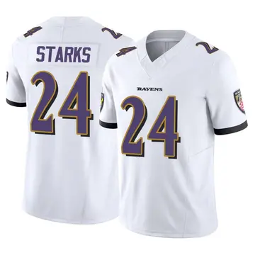 White Men's Malaki Starks Baltimore Ravens Limited Vapor F.U.S.E. Jersey