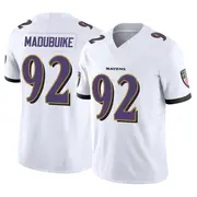White Men's Nnamdi Madubuike Baltimore Ravens Limited Vapor F.U.S.E. Jersey