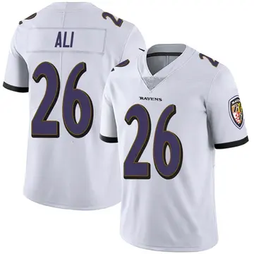 White Men's Rasheen Ali Baltimore Ravens Limited Vapor Untouchable Jersey