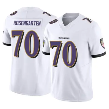 White Men's Roger Rosengarten Baltimore Ravens Limited Vapor F.U.S.E. Jersey