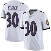White Men's Ryan Eckley Baltimore Ravens Limited Vapor Untouchable Jersey