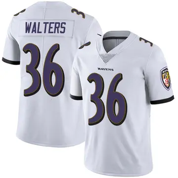 White Men's Silas Walters Baltimore Ravens Limited Vapor Untouchable Jersey
