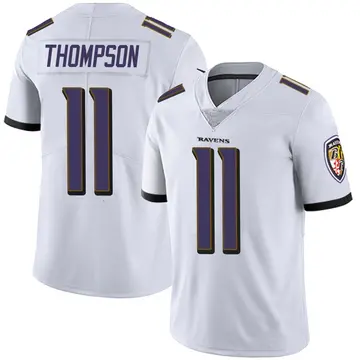 White Men's Skylar Thompson Baltimore Ravens Limited Vapor Untouchable Jersey