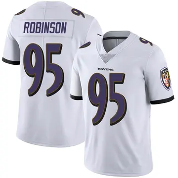 White Men's Tavius Robinson Baltimore Ravens Limited Vapor Untouchable Jersey