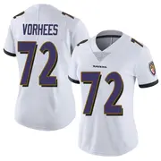 White Women's Andrew Vorhees Baltimore Ravens Limited Vapor Untouchable Jersey