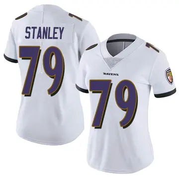 White Women's Ronnie Stanley Baltimore Ravens Limited Vapor Untouchable Jersey
