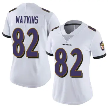 White Women's Sammy Watkins Baltimore Ravens Limited Vapor Untouchable Jersey