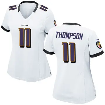 White Women's Skylar Thompson Baltimore Ravens Game Jersey