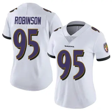 White Women's Tavius Robinson Baltimore Ravens Limited Vapor Untouchable Jersey