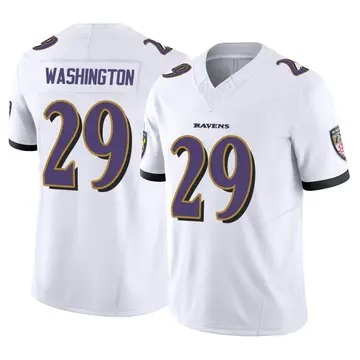 White Youth Ar'Darius Washington Baltimore Ravens Limited Vapor F.U.S.E. Jersey