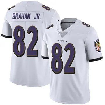 White Youth Cortez Braham Jr. Baltimore Ravens Limited Vapor Untouchable Jersey