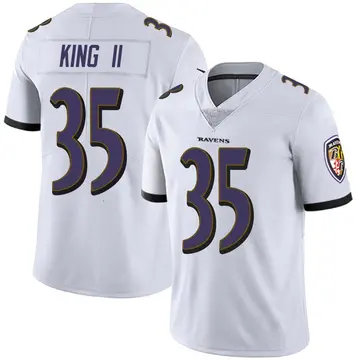 White Youth Desmond King II Baltimore Ravens Limited Vapor Untouchable Jersey
