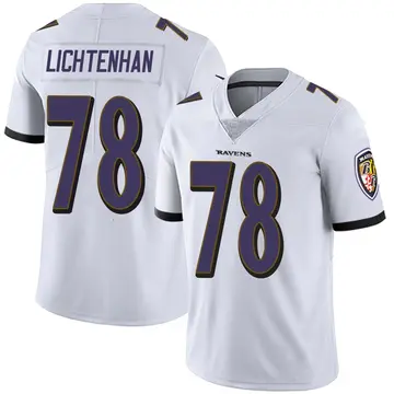White Youth Gerad Lichtenhan Baltimore Ravens Limited Vapor Untouchable Jersey
