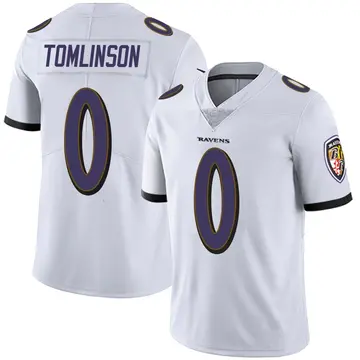 White Youth Laken Tomlinson Baltimore Ravens Limited Vapor Untouchable Jersey