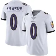White Youth Trevonte Sylvester Baltimore Ravens Limited Vapor Untouchable Jersey